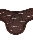 Full Size Back On Track Horse Hind Leg Ankle Boots Royal Brown