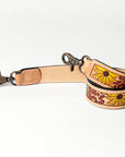 American Darling ADSTF124 Hand Tooled Genuine Leather Crossbody Handle Strap For Bags