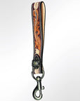 American Darling ADBRF126 Hand Tooled Genuine Leather Handle Strap For Wristlet Bags