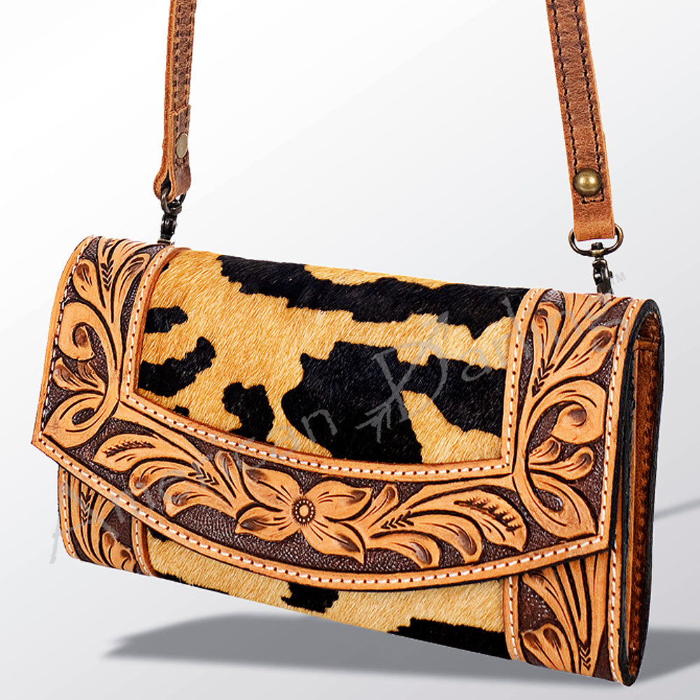 American Darling Organiser Hand Tooled Saddle Blanket Genuine Leather Western Women Bag Handbag Purse | Organiser Bag for Women | Cute Organiser Bag |Organiser Purse