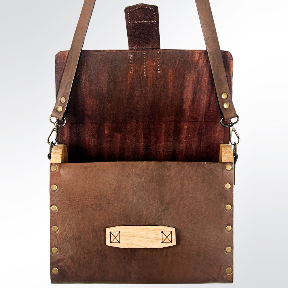 American Darling ADBG542 Crossbody Genuine Leather Women Bag Western Handbag Purse