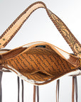 American Darling ADBG552 Hobo Hair-On Genuine Leather Women Bag Western Handbag Purse