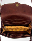 American Darling ADBG556AFRNG Wristlet Hand Tooled Genuine Leather Women Bag Western Handbag Purse