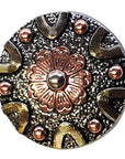 HILASON Western Screw Back 3 Tone Finishing Concho Horse Saddle & Tack