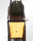 American Darling ADBG532MUS Crossbody Hair-On Genuine Leather Women Bag Western Handbag Purse