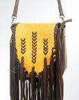 American Darling ADBG532MUS Crossbody Hair-On Genuine Leather Women Bag Western Handbag Purse