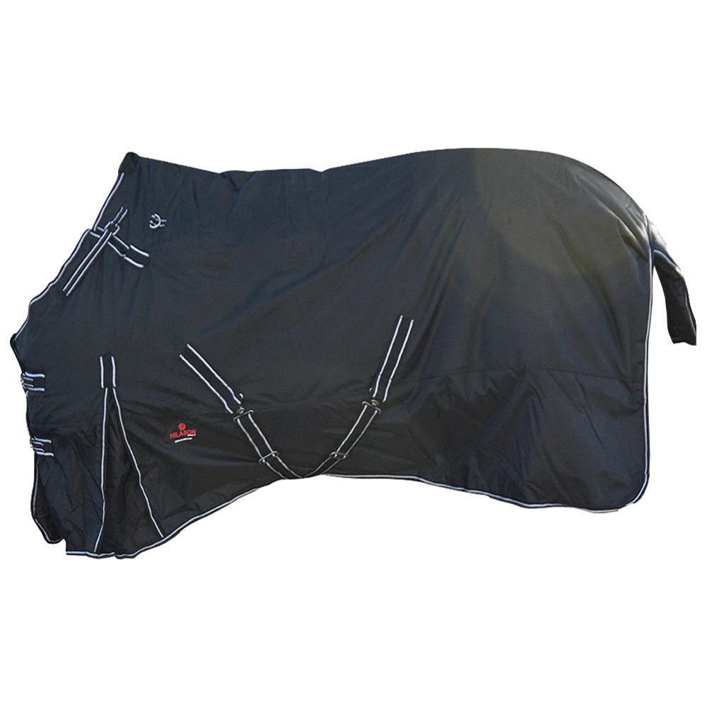 Hilason 600D Waterproof Turnout Miniature H. Winter Blanket Black –