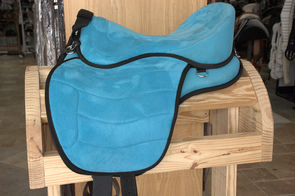 Western Bareback Horse Saddle Pleasure Trail Riding Treeless Hilason