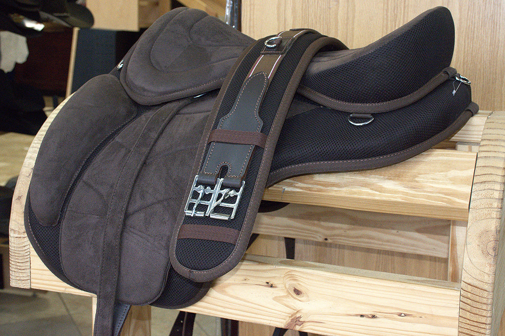English Bareback Horse Saddle Pleasure Trail Riding Treeless Hilason