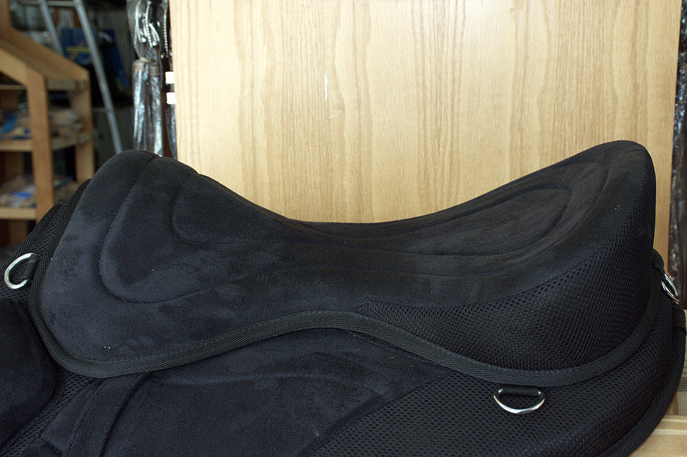 English Bareback Horse Saddle Pleasure Trail Riding Treeless Hilason