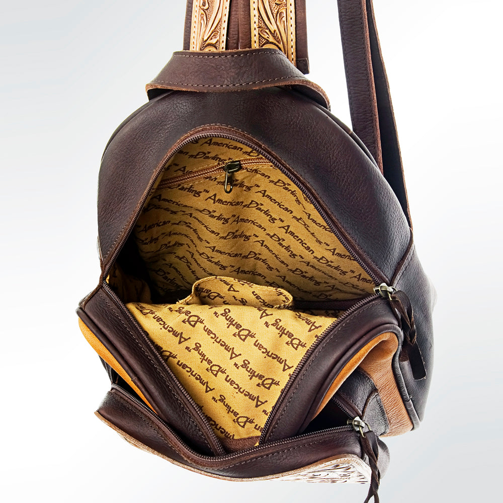 ADBG560 American Darling Hand Tooled Genuine Leather Women Bag Western Handbag Purse