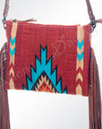 American Darling Cross Body Saddle Blanket Genuine Leather Women Bag Western Handbag Purse
