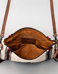 American Darling Cross Body Saddle Blanket Genuine Leather Women Bag Western Handbag Purse