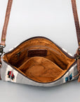 American Darling Cross Body Saddle Blanket Genuine Leather Women Bag Western Handbag Purse