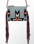 American Darling Cross Body Saddle Blanket Genuine Leather Women Bag Western Handbag Purse