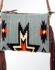 American Darling Cross Body Saddle Blanket Genuine Leather Women Bag Western Handbag Purse