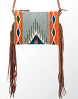 American Darling Cross Body Saddle Blanket Genuine Leather Women Bag Western Handbag Purse