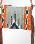 American Darling Cross Body Saddle Blanket Genuine Leather Women Bag Western Handbag Purse