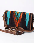 American Darling Organiser Hair On Genuine Leather women bag western handbag purse