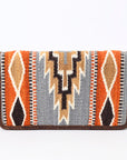 American Darling Organiser Saddle Blanket Genuine Leather Women Bag Western Handbag Purse