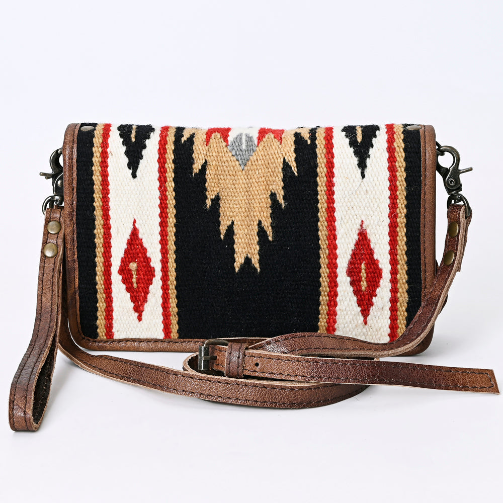 American Darling Organiser Hair On Genuine Leather women bag western handbag purse