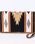 American Darling Organiser Hair On Genuine Leather women bag western handbag purse