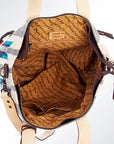 American Darling Tote Saddle Blanket Genuine Leather Women Bag Western Handbag Purse