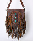 American Darling ADBGM108 Crossbody Genuine Leather Women Bag Western Handbag Purse