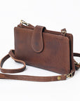 American Darling Wristlet Genuine Leather Women Bag Western Handbag Purse