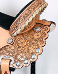 Western Horse Saddle American Leather Flex Trail Barrel Tack Hilason