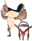 Western Horse Saddle American Leather Flex Trail Barrel Tack Hilason