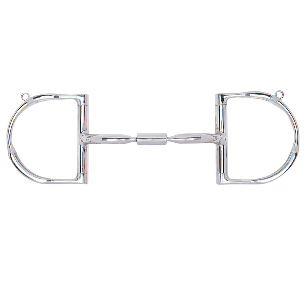 Myler Dee Without Hooks Comfort H. Snaffle W/ Wide Barrel – Hilason