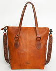 American Darling ADBGZ259 Tote Hand Tooled Genuine Leather Women Bag Western Handbag Purse