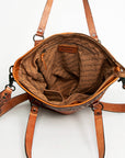 American Darling ADBGZ259 Tote Hand Tooled Genuine Leather Women Bag Western Handbag Purse