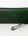 American Darling ADBGZ266 Wristlet Hand Tooled Genuine Leather Women Bag Western Handbag Purse