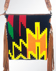American Darling ADBGZ269 Signature Crossbody Hand Tooled Saddle Blanket Genuine Leather Women Bag Western Handbag Purse