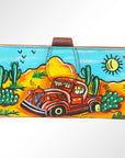 American Darling Wristlet Genuine Leather Women Bag Western Handbag Purse