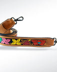 American Darling ADSTF132 Hand Tooled Genuine Leather Crossbody Handle Strap For Bags