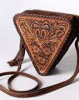 American Darling Crossbody Hand Tooled Genuine Leather Women Bag Western Handbag Purse