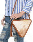 American Darling Crossbody Hand Tooled Genuine Leather Women Bag Western Handbag Purse