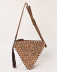 American Darling Crossbody Hand Tooled Genuine Leather Women Bag Western Handbag Purse