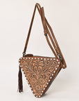 American Darling Crossbody Hand Tooled Genuine Leather Women Bag Western Handbag Purse