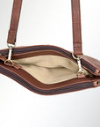 American Darling ADBGI119A Cross Body Genuine Leather Women Bag Western Handbag Purse