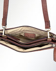 American Darling ADBGI119A Cross Body Genuine Leather Women Bag Western Handbag Purse