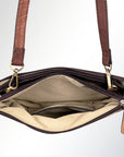 American Darling ADBGI119B Small Crossbody Hair On Genuine Leather Women Bag Western Handbag Purse