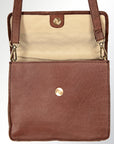 American Darling ADBGI127A Cross Body Genuine Leather Women Bag Western Handbag Purse