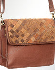 American Darling ADBGI127A Cross Body Genuine Leather Women Bag Western Handbag Purse