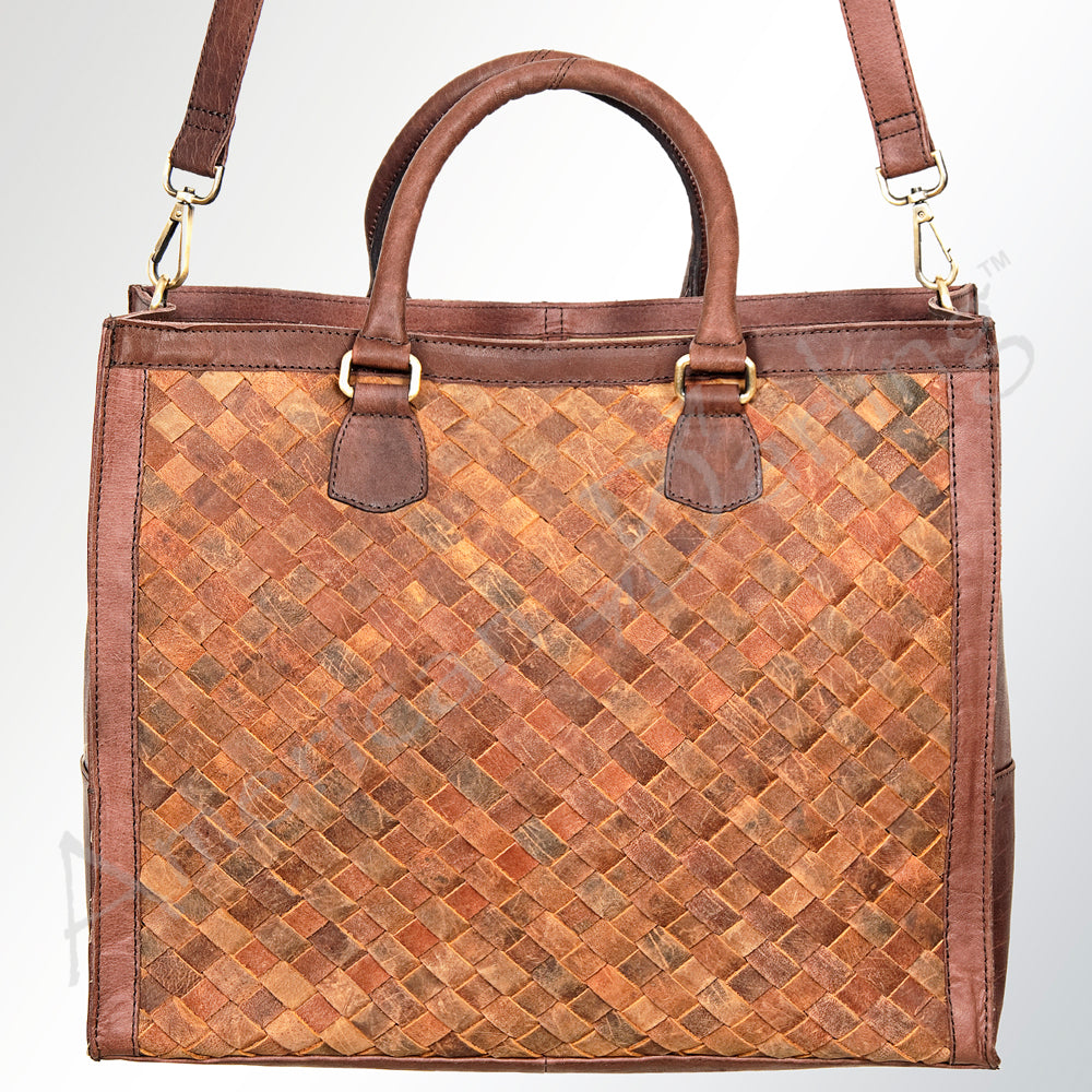 American Darling ADBGI135A Briefcase Genuine Leather Women Bag Western Handbag Purse