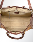 American Darling ADBGI135A Briefcase Genuine Leather Women Bag Western Handbag Purse