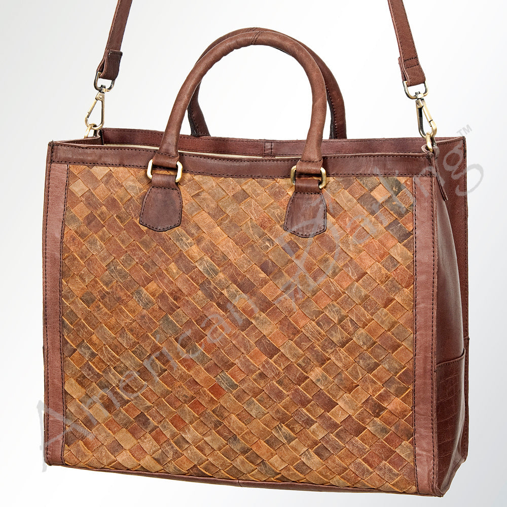 American Darling ADBGI135A Briefcase Genuine Leather Women Bag Western Handbag Purse